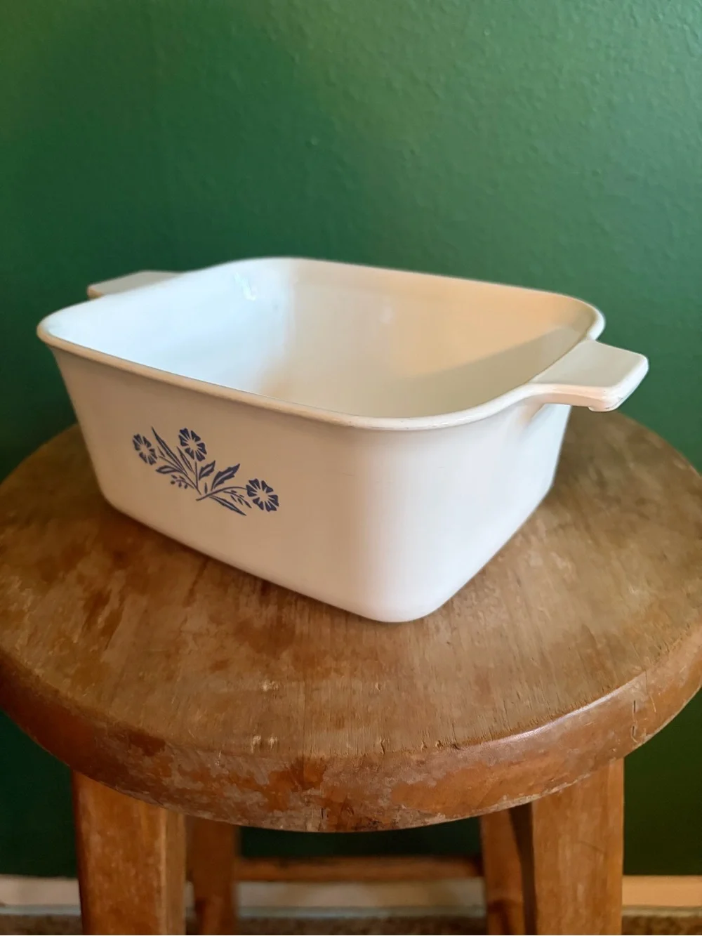 Corning Blue Cornflower casserole dish 1.5 quart